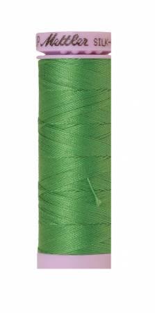 Silk-Finish Vibrant Green 50wt 150M Solid Cotton Thread