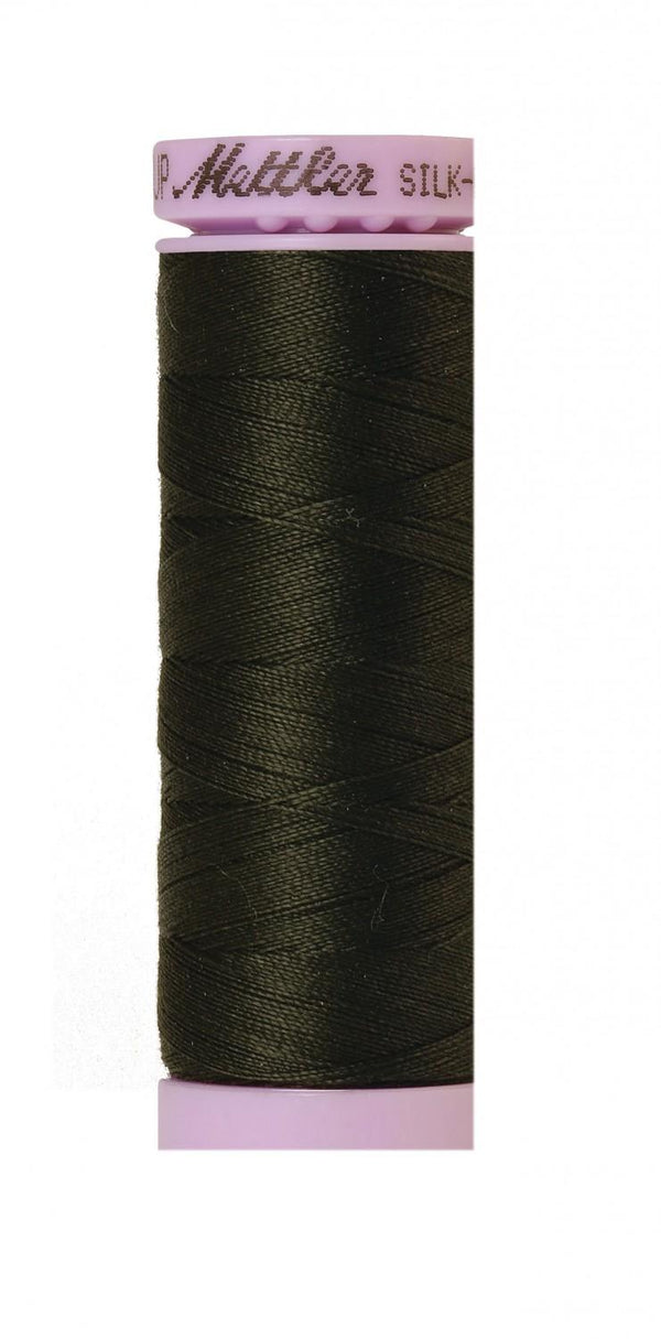 Silk-Finish Avocado 50wt 150M Solid Cotton Thread