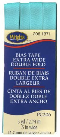 Extra Wide Double Fold Bias Tape 3yd Aquamarine 1172061371