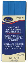 Extra Wide Double Fold Bias Tape 3yd Teal 117206916