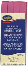 Extra Wide Double Fold Bias Tape BRT Pink- 117206022
