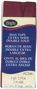 Extra Wide Double Fold Bias Tape Berry- 117206084