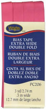 Extra Wide Double Fold Bias Tape BerrySorbet - 1172061232