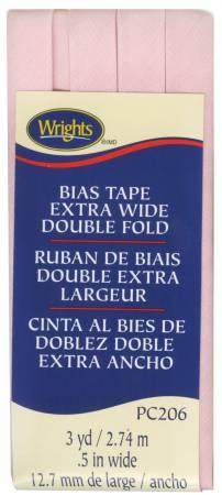 Extra Wide Double Fold Bias Tape Light Pink 117206303
