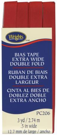Extra Wide Double Fold Bias Tape Red-  117206065
