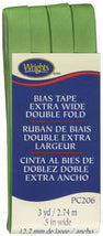 Extra Wide Double Fold Tape 3yd Kiwi 1172061136