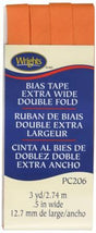 Extra Wide Double Fold Tape 3yd Orange Peel 1172062197