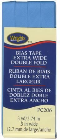 Extra Wide Double Fold Tape 3yd Porcelain Blue 117206121