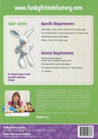 Baby Bunny Pattern FF3838