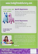 Lloyd Llama & Alice AlpacaPattern - 13in Stuffed Soft Toy - FF4668