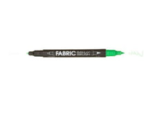 Fabric Doodling Ball & Brush Marker Flourescent Green 122-S-F4