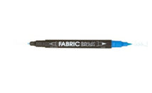 Fabric Doodling Ball & Brush Marker Flourescent Lt. Blue 122-S-F10