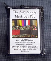 Fast and Easy Navy Mesh Bag Kit MBK-13