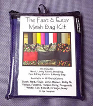 Fast and Easy Purple Mesh Bag Kit MBK-314