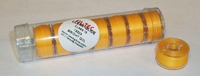 Fil-Tec Clear Glide Tube Bright Gold Class 15 PreWound Bobbin Tube