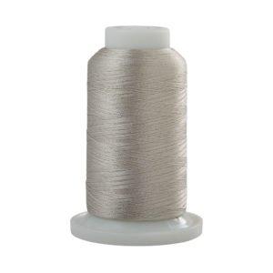 Fine Line Embroidery Thread 60wt 1500m-Silver T1707