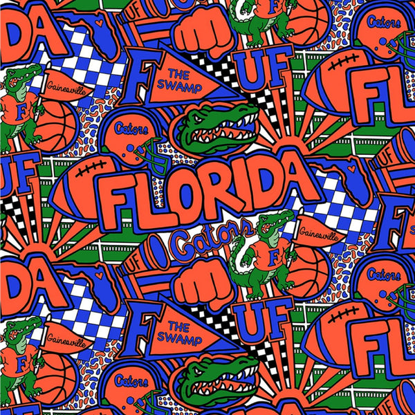 Florida Gators Cotton Digitally Printed  FL-1165