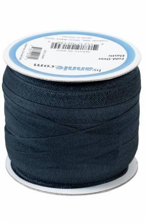 Fold-Over Elastic 3/4" Navy SUP211-50-NV