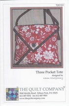 Folded Pocket Tote Pattern TQC-683