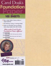 Foundation Paper Carol Doak 10985
