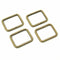 Four Rectangle Rings 1" Antique STS111AT