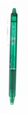 Frixion Clicker Pen Green Fine Point 0.7mm FXC-GRNFBC