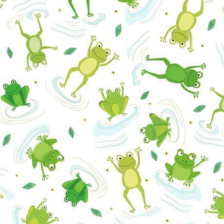 Froggy Pond-Tossed Frogs 2600-29946-Z