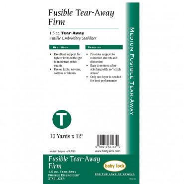 Fusible Tear-Away Firm Stabilizer - 1.5oz White - BLT105