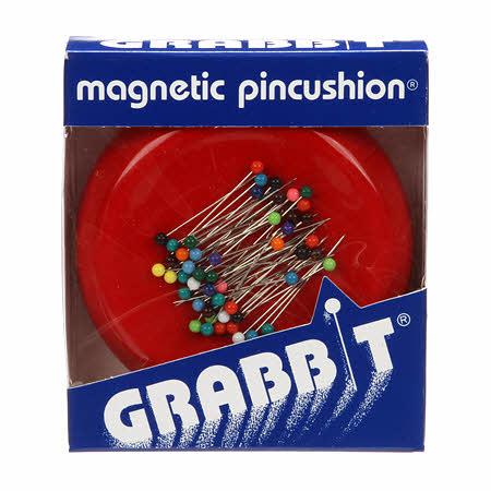 Grabbit Magnetic Pincushion Red - GRABITRED