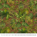 Jungle Queen-Tropical Leaves SkinRust/Green 25522-38