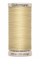 Hand Quilting Cotton Thread 200m/219yds Cream 738219-928