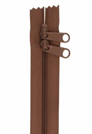 Handbag Zipper 30in Seal Brown ZIP30-140
