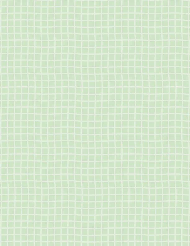 Hello Sunbeam-Grid Texture Green 24507-707