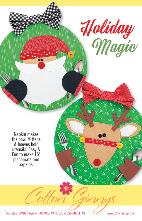 Holiday Magic Placemats & Napkins CGMH179