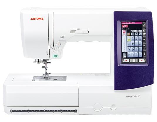 Janome Memory Craft MC9850 Sewing and Embroidery Machine