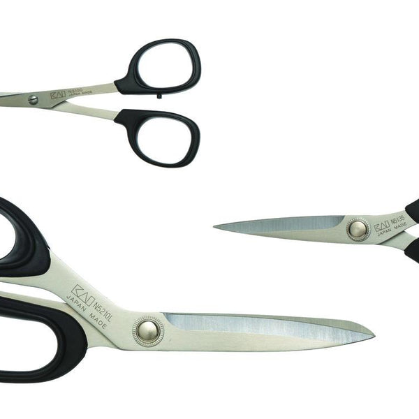 Kai N5210-L Left-Handed Fabric Scissors Stainless Steel 8 Inches
