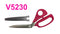 KAI 9" Bent Berry Scissors V5230-9"Berry
