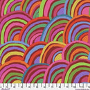 Kaffe Fassett Collective February 2022-Rainbows Red PWGP190.RED