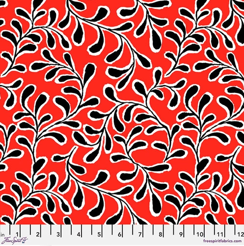 Kaffe Fassett Collective February 2023-Twig Red PWGP196.RED
