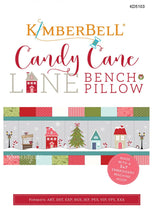 Kimberbell- Candy Cane Lane Bench Pillow Embroidery Version KD5103