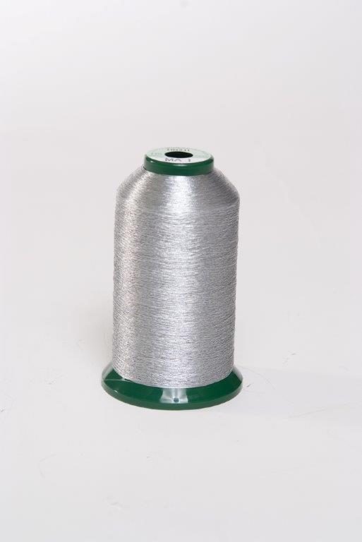 KingStar Metallic Embroidery Thread 40wt 1000m-Aluminum MA-1