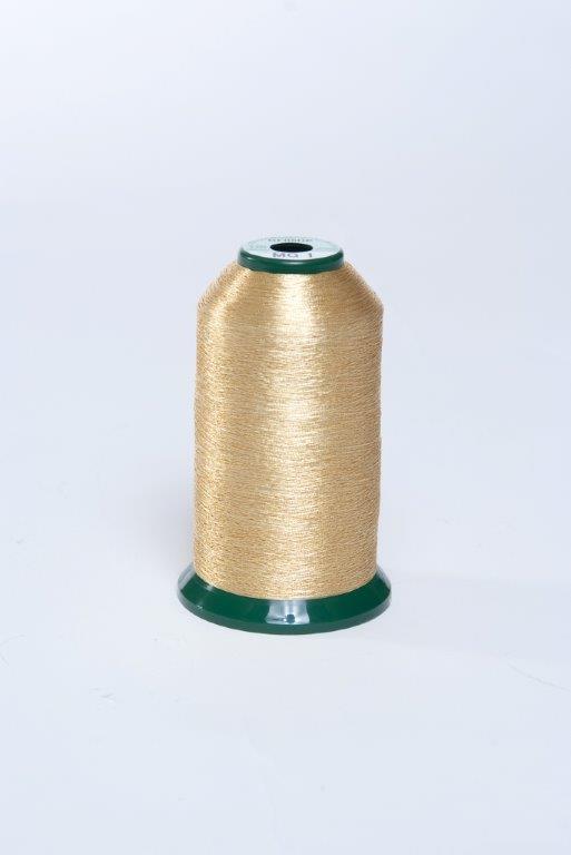 KingStar Metallic Embroidery Thread 40wt 1000m-Gold MG-1