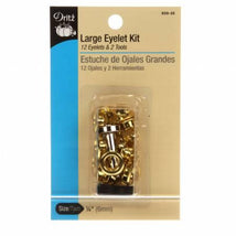 Large Eyelet Kit 12 ct Gold 659-35