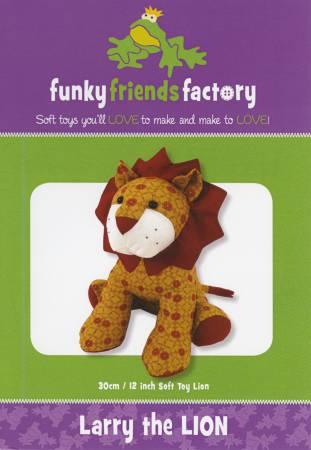 Larry The Lion  Pattern13in  Stuffed Soft Toy