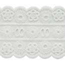 Leila 2-3/4" Classic Galloon Scalloped Lace Trim IR8009 - Off White