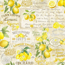 Lemon Bouquet-Fruit Beige CD2450-BEIGE