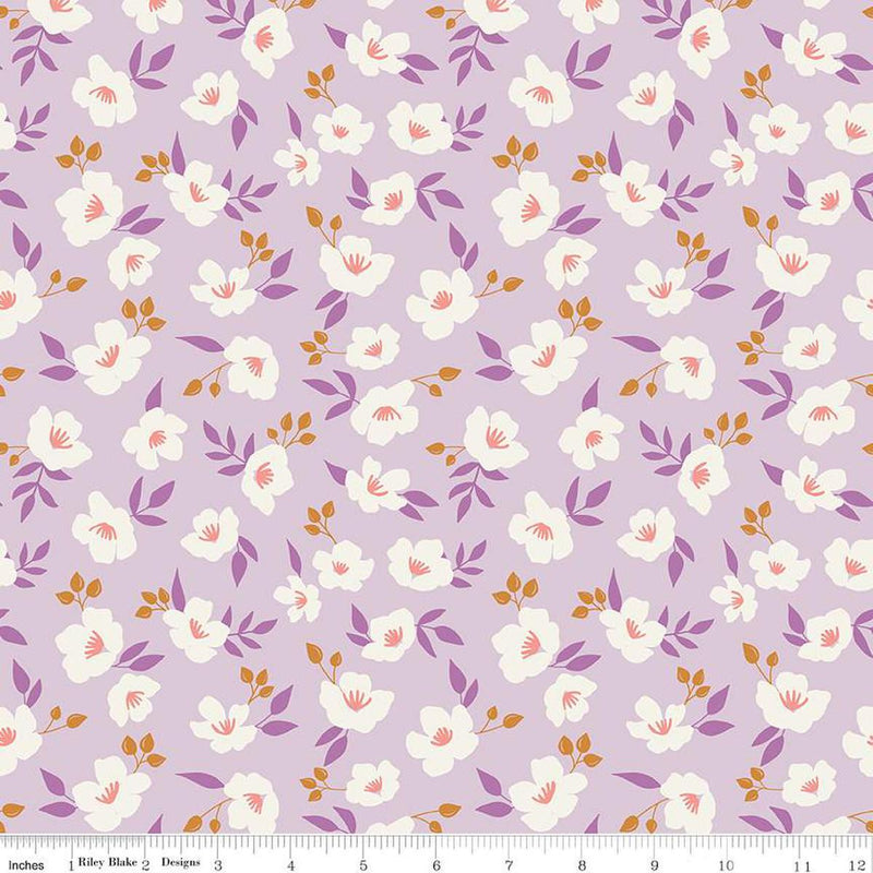 Let It Bloom-Flowing Floral Lilac C14282-LILAC