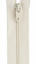 Lightweight Polyester Coil 1-Way Separating Zipper 10in Natural F4910-256