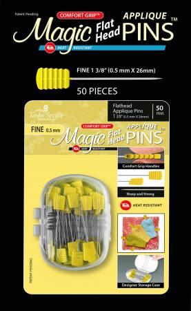 Magic Pins Flathead Applique Fine 50pc 220160A