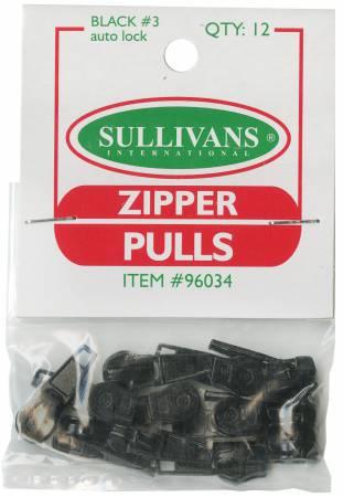 Make-A-Zipper Pulls Black 96034